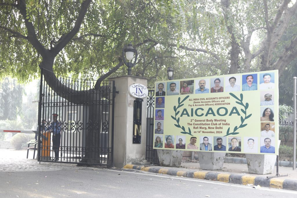 The Venue "The Constitution Club of India, Rafi Marg, New Delhi"