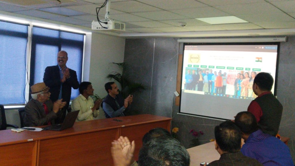 Launching of website of AICAOA from Lucknow on 01.03.2023