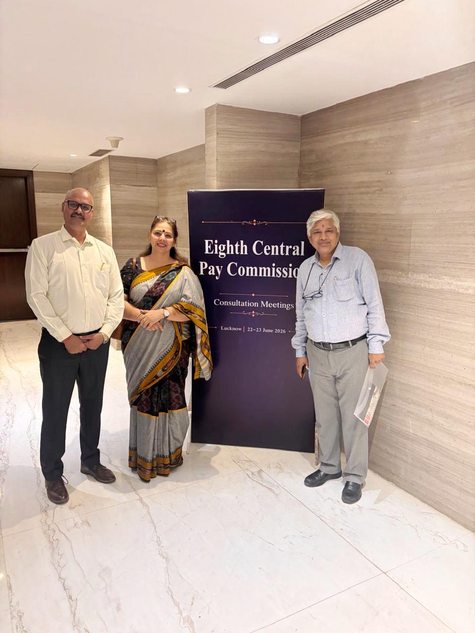 AICAOA Delegation submits Key Demands Before the 8th CPC in Lucknow on 23.06.2026